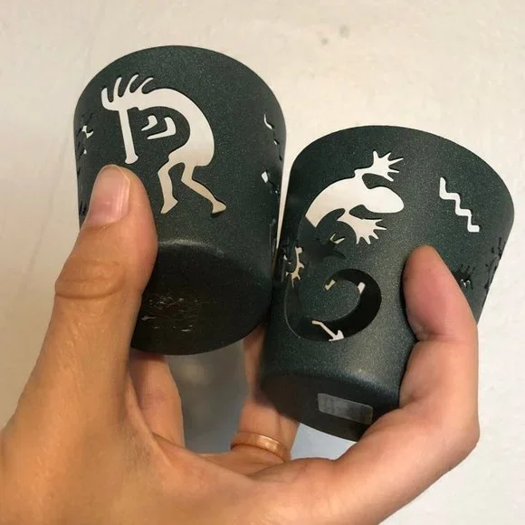 kokopelli candle holders southwest style - Picture 1 of 2